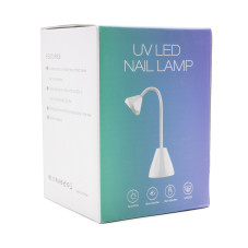 Лампа для маникюра led/ uv 27W, M1, розовая