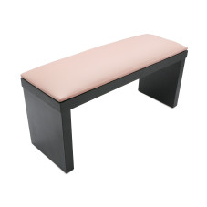 Подлокотник для маникюра, черный с розовым