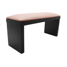 Подлокотник для маникюра, черный с розовым