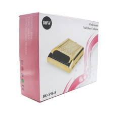 Вытяжка маникюрная (пылесос) с фильтром, 80W, pink BQ-858-8
