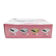 Вытяжка маникюрная (пылесос) с фильтром, 80W, pink BQ-858-8