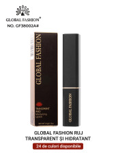 Ruj de buze Transparent și Hidratant Global Fashion, #112