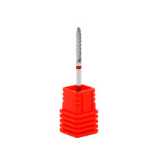 Bit din metal dur, flacără, brâu rosu, F Small Flame
