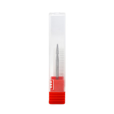 Carbide tip, flame, red notch, Small Flame F