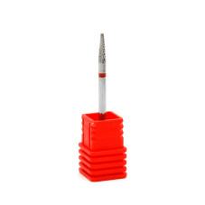 Carbide cone tip, red notch, F Small Cone