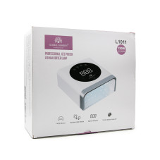 Led/uv 120W nail lamp with display, Global Fashion L-1011, white