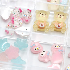 3D volumetric figures for manicure, set D2