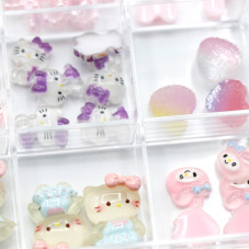 3D volumetric figures for manicure, set D6