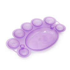 Paint stirring palette, purple