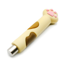 Cat's paw nail magnet, beige