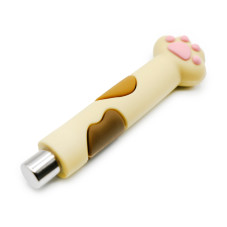 Cat's paw nail magnet, beige