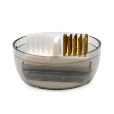 Organizer for attachments, black + brush attachment