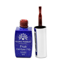 Гель лак котяче око Fruit 11D, 8 мл, 12