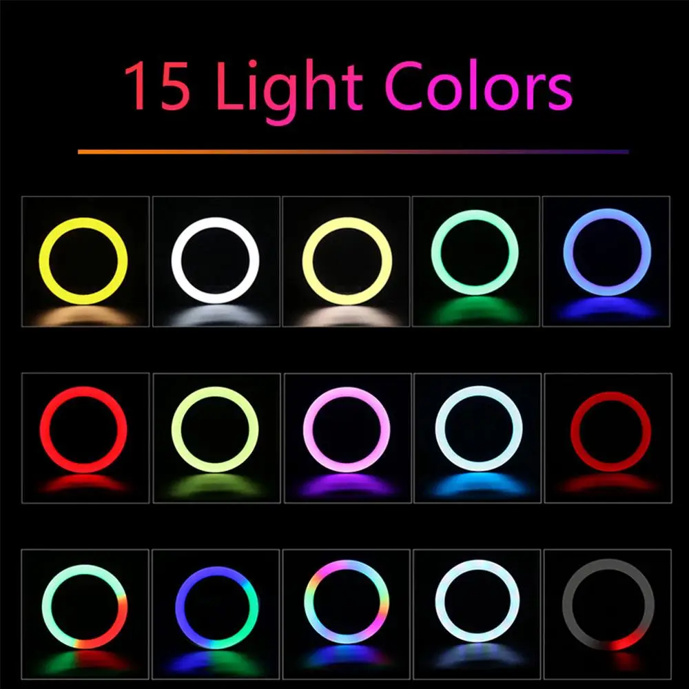 Лампа для селфі (selfie) MJ-20-5x40-27