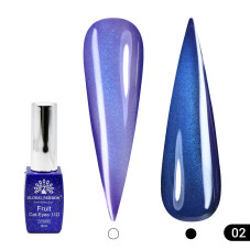 Гель лак кошачий глаз Fruit 11D, 8 мл, 02