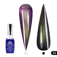 Гель лак кошачий глаз Fruit 11D, 8 мл, 03
