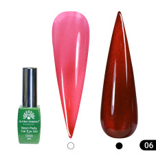 Neon Party Cat Eye Gel Lacquer Global Fashion, 8ml, 006