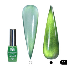 Neon Party Cat Eye Gel Lacquer Global Fashion, 8ml, 011