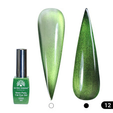 Neon Party Cat Eye Gel Lacquer Global Fashion, 8ml, 012