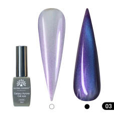 Galaxy Aurora Cat Eye Gel Lacquer Global Fashion, 8ml, 003