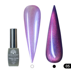 Galaxy Aurora Cat Eye Gel Lacquer Global Fashion, 8ml, 005