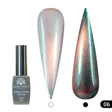 Galaxy Aurora Cat Eye Gel Lacquer Global Fashion, 8ml, 006