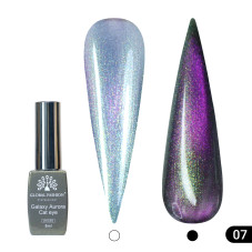 Galaxy Aurora Cat Eye Gel Lacquer Global Fashion, 8ml, 007
