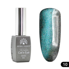Gel polish cat's eye 72D Aurora, 10