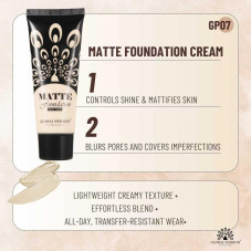 Тональна основа, Matte Foundation Global Fashion, GP07, Espresso