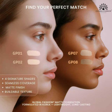 Тональна основа, Matte Foundation Global Fashion, GP05, Caramel
