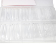 Гелеві типси 5XL екстрадовгі, квадрат, 120 шт, 12 розмірів, №03