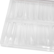 Гелеві типси 5XL екстрадовгі, квадрат, 120 шт, 12 розмірів, №03