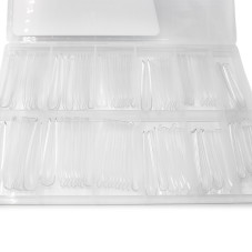 Гелеві типси 5XL екстрадовгі, балерина, 120 шт, 12 розмірів, №05