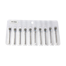 Diamond Bit for Cuticles, Ball Shape, Blue Band, 001/060B