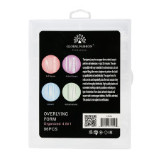 Top Reusable Forms 4 in 1, with markings, 96pcs