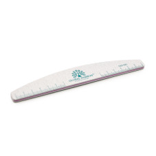 Nail file with ruler, 100/180, green