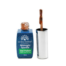 Гель лак Midnight sparkle 8 мл, 02
