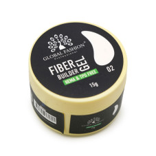 Гель для моделирования ногтей 15 гр, Fiber Builder Gel 02