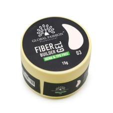 Гель для моделирования ногтей 15 гр, Fiber Builder Gel 03