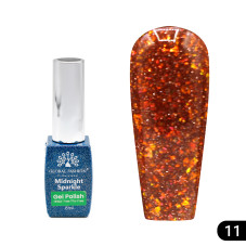 Гель лак Midnight sparkle 8 мл, 11