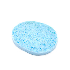 Scrub sponge, blue-pink, set (2 pcs)