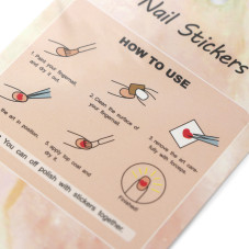 Наклейки слайдер-дизайн френч-омбрэ #1949