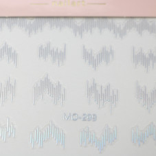 Mosr MO-299 nail sticker, hameleon