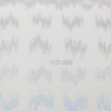 Mosr MO-299 nail sticker, hameleon