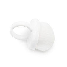 Щетка для пыли на палец, белая