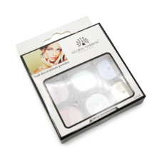Nail Art Decoration 6 pcs, white