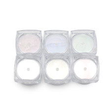 Nail Art Decoration 6 pcs, white