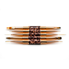 Набор двусторонних кистей Global Fashion, 5 шт