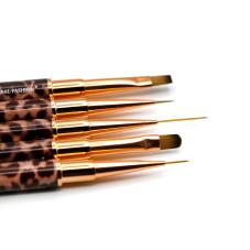 Набор двусторонних кистей Global Fashion, 5 шт