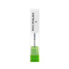 Carbide Nail Drill Bit, Cone, Green Groove, C 3/32 Small Cone